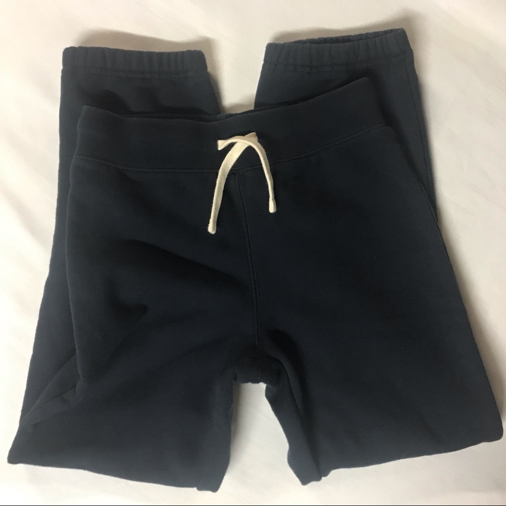 🛍 Kids Lands End Sweatpants-Navy blue